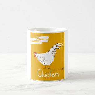 Vintage Chicken Tasse