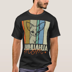 Vintage Chihuahua Mama Hunde Liebhaber Muttertag T-Shirt