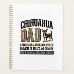 Vintage-Chihuahua-Vater-Hunde-Liebhaber-Shirt-Desi Planer