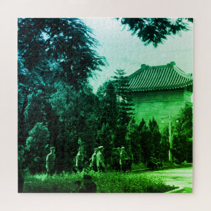 Vintage China Canton Märtyrerpark Puzzle