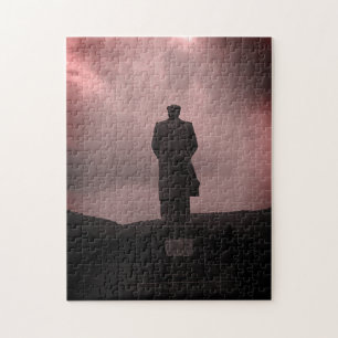 Vintage-China Changsha-Mao-Tse-Tung-Statue Puzzle