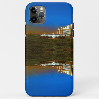 Vintage China Hongkong Wolkenkratzer Meer Case-Mate iPhone Hülle
