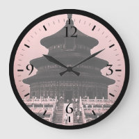 Vintage China Pekin Tempel des Himmels Große Uhr