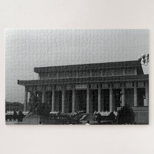 Vintage China Peking Mao Tse Tung Mausoleum Puzzle