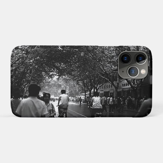 Vintage China Shanghai Case-Mate iPhone Hülle (Rückseite (Horizontal))