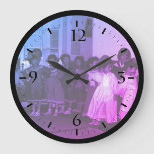 Vintage China Shanghai Kinderbetreuung Große Uhr