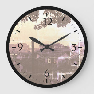 Vintage China Shanghai Stadt Große Uhr