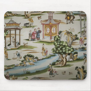 Vintage China Toile Szene Mousepad