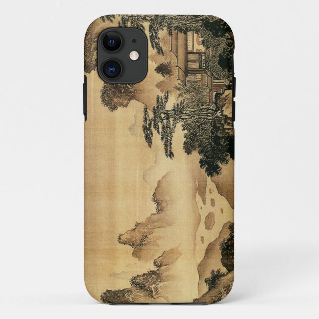 Vintage Chinese Sumi-e Case-Mate iPhone Hülle (Rückseite)
