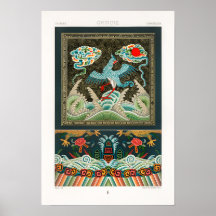 Vintage chinesische Illustration von Albert Racine