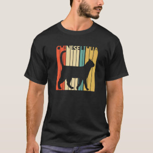 Vintage-Chinesische Li-Hua-Katze T-Shirt