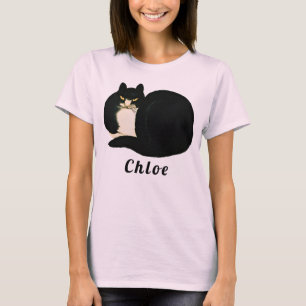 Vintage chinesische Qing-Dynastie Black Manchu Cat T-Shirt