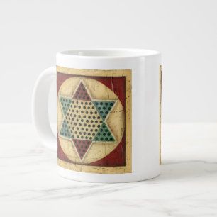 Vintage-Chinesisches Damebrett von Ethan Harper Jumbo-Tasse