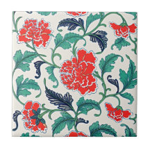 Vintage-chinesisches florales Ornament