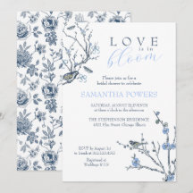 Vintage Chinoiserie Bridal Dusche Einladung