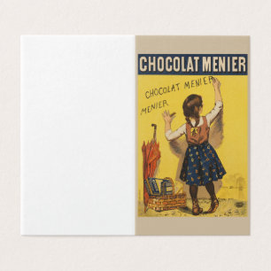 Vintage Chocolat Menier französisches Plakat Bouis