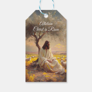 Vintage Christ ist auferstanden Ostern Christlich  Geschenkanhänger