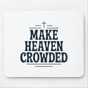 Vintage-Christen-Machen Himmel Gedrängt T-Shirt Re Mousepad