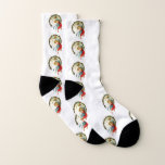 Vintage Christmas Boy Socken<br><div class="desc">boy christmas teenage young, 
romantic x-mas snowflakes cold, 
painting landscape smile angel, 
drawn adorable little happy , 
funny watercolour vintage children , 
winter merry snow child , 
cute drawing teen art , 
retro watercolor kid xmas , 
cartoon celebration illustration holiday, 
teenage boy christmas young, </div>