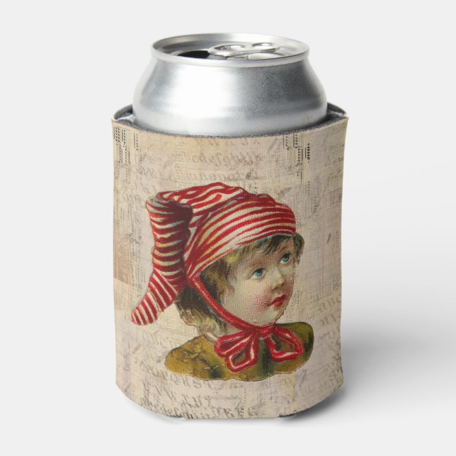 Vintage Christmas Can Cooler Dosenkühler (Kanne Vorderseite)