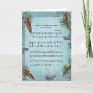 VINTAGE CHRISTMAS CARD FEIERTAGSKARTE