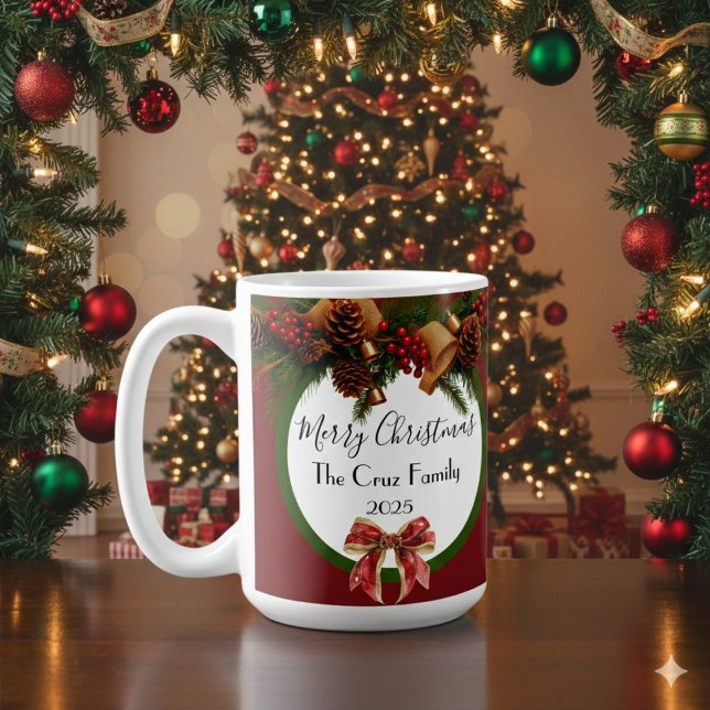 Vintage Christmas Coffee/Hot Cocoa Mug Kaffeetasse (Von Creator hochgeladen)