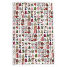 Vintage Christmas Collage | Retro Holiday Geschenk