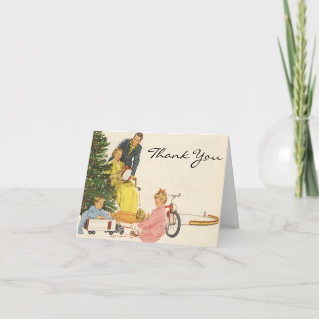 Vintage Christmas Danke (Vorderseite)