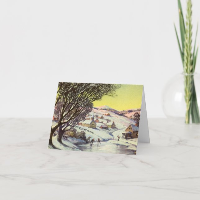 Vintage Christmas Danke (Vorderseite)