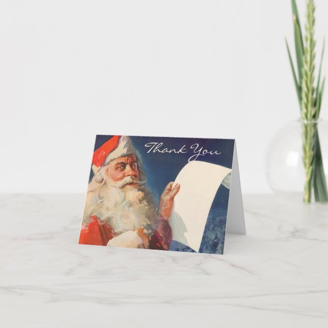 Vintage Christmas Danke (Vorderseite)