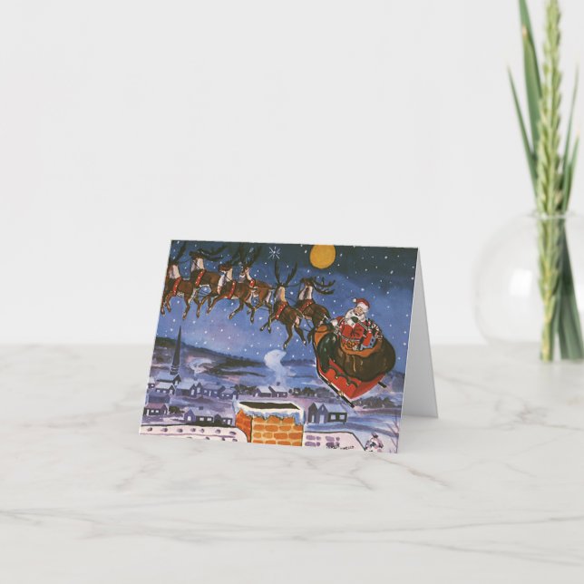 Vintage Christmas Danke (Vorderseite)