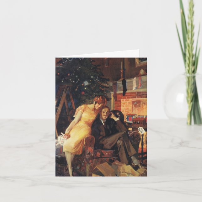 Vintage Christmas Danke (Vorderseite)