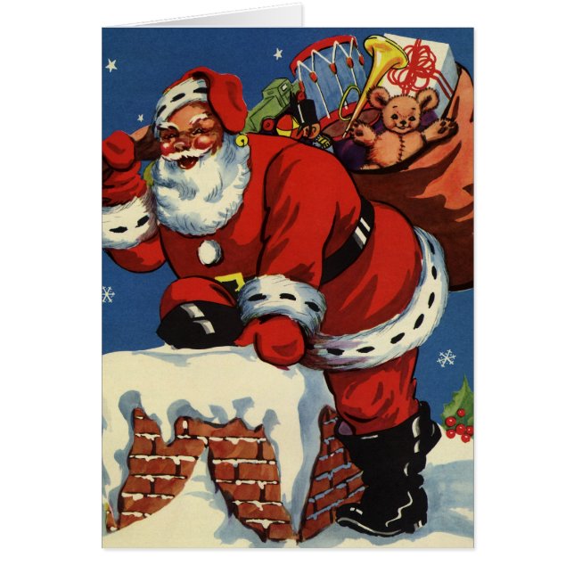 Vintage Christmas Danke (Vorne)