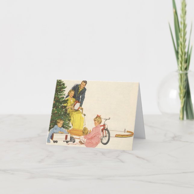 Vintage Christmas Danke (Vorderseite)