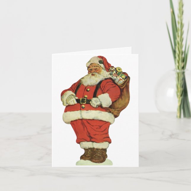 Vintage Christmas Danke (Vorderseite)