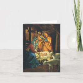 Vintage Christmas Danke Feiertagskarte