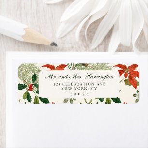 Vintage Christmas Greenery Pattern