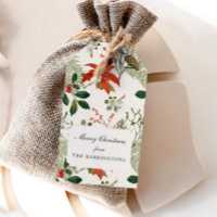 Vintage Christmas Greenery Pattern