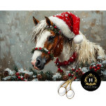 Vintage Christmas Horse Pony Decoupage Seidenpapier<br><div class="desc">Feiern Sie den Zauber der Feiertage mit diesem charmanten Weihnachtspferd und Pony entweichendem Papier. Dieses Tissue Paper mit einer festlichen, nostalgischen Szene eignet sich perfekt für eine Vielzahl von Feiertagsprojekten wie Scrapbooking, Junk Journaling, Heimat-Dekor und Weihnachtsgeschenkverpackung. Das rustikale Design macht es ideal für diejenigen, die eine Touch Vintagen Flairs zu...</div>