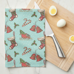 Vintage Christmas Küchentuch