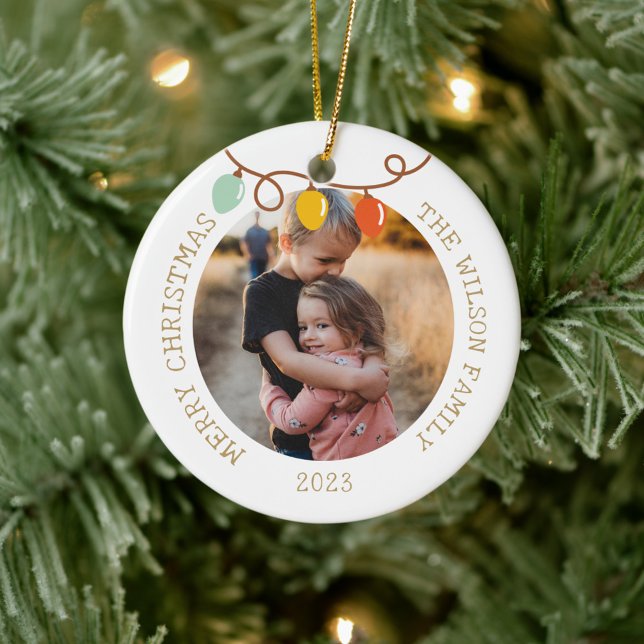 Vintage Christmas Light Ornament Family Foto (Von Creator hochgeladen)