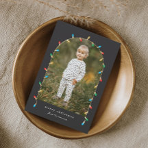 Vintage Christmas Lights Foto Arc