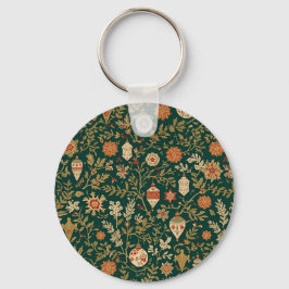 Vintage Christmas Pattern - Keychain Schlüsselanhänger