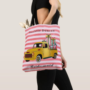 Vintage Christmas Truck Bridesmaid Gefallen