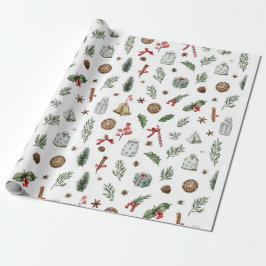 Vintage Christmas Wrapping Paper Geschenkpapier