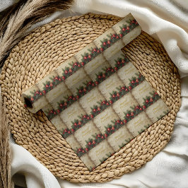 Vintage Christmas Wrapping Paper Geschenkpapier