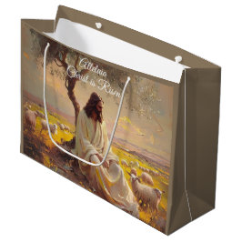 Vintage Christus ist auferstanden Ostern Christlic Große Geschenktüte