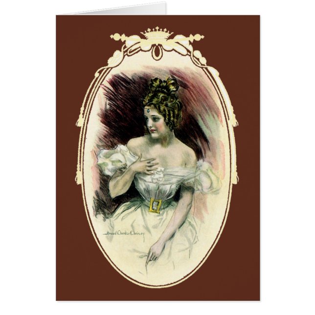 Vintage Christy Girl, Bridal-Portrait der Antike (Vorne)