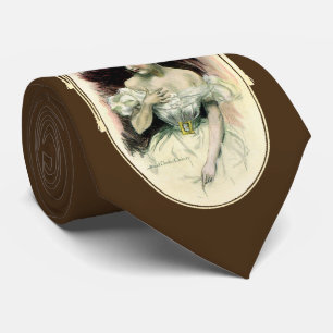 Vintage Christy Girl, Bridal-Portrait der Antike Krawatte