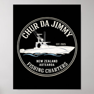 Vintage CHUR DA JIMMY Angel-Ausflüge Poster